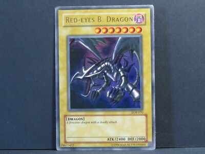 Red-Eyes B. Dragon LOB-070 - Yugioh Card (LP/P)-image