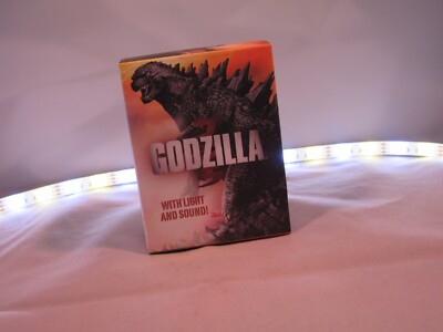 Godzilla Light & Sound Mini Figure and Sticker Book 2014 Running Press-image