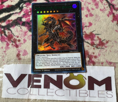 1x (VLP) Red-Eyes Flare Metal Dragon (Green) LDS1-EN015 Ultra 1st Ed. YuGiOh-image
