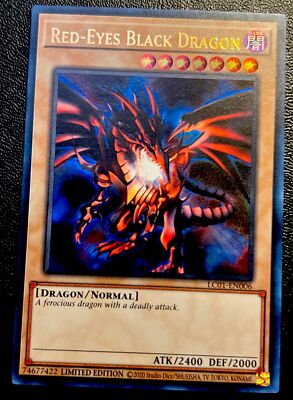 Red Eyes Black Dragon LC01-EN006 NM Ultra Rare Holo 2020 Yugioh Card!-image
