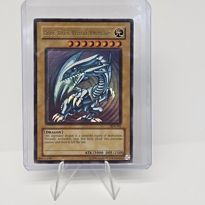 Yu-Gi-Oh card: Blue-Eyes White Dragon from Starter deck Kaiba (SDK-001)-image