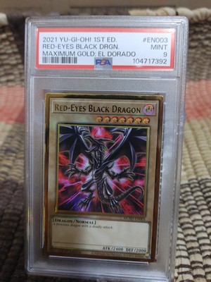 Red-Eyes Black Dragon - MGED-EN003 - 2021 Psa 9-image