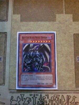 YUGIOH TCG RED-EYES BLACK METAL DRAGON PP01-EN015 SUPER UNLIMITED EDITION NM-image