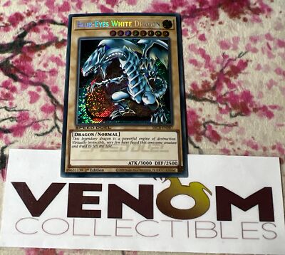 1x (M/NM) Blue-Eyes White Dragon - SBCB-EN087 - Secret Rare - 1st Edition -image