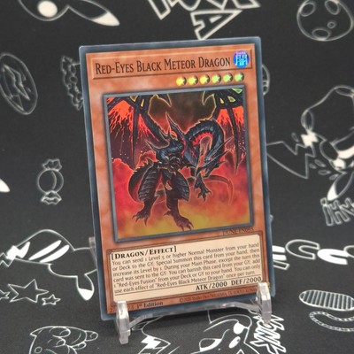 Red-Eyes Black Meteor Dragon DUNE-EN095 Super Rare 1st Edition YuGiOh! NM-image