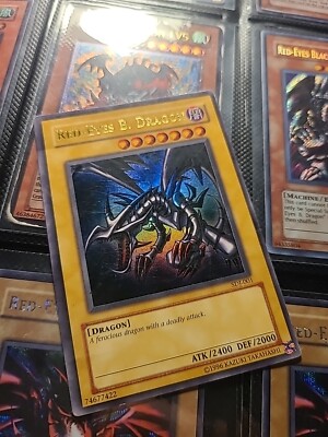 Red-Eyes B. Dragon - SDJ-001 - Ultra Rare - Unlimited Edition Played-image