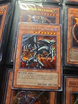 Yu-Gi-Oh TCG: Prismatic Secret Rare Red-Eyes Black Metal Dragon FMR-001-image