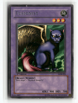 Fusionist The Legend of Blue Eyes White Dragon Rare Yugioh Lightly played-image