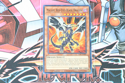 YuGiOh Red-Eyes Black Dragon LDS1-EN006 1st Edition Common-image
