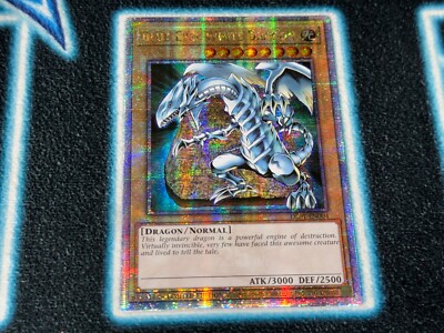 Blue-Eyes White Dragon - LC01 - Quarter Century Secret Rare (QCSR)-image