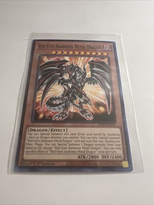 Red-Eyes Darkness Metal Dragon DUSA-EN068 Duelist Saga 1st Ed-image