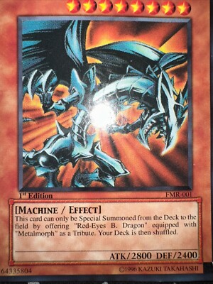 Yu-Gi-Oh! RED-EYES BLACK METAL DRAGON-image