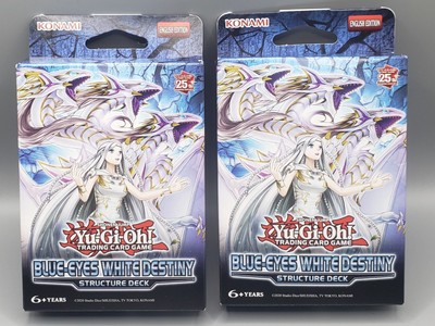 Yugioh TCG Blue Eyes White Destiny Structure Deck Lot of 2-image
