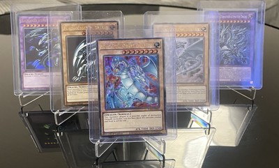 Yu-Gi-Oh Blue-Eyes White Dragon Ultimate Kaiba Set 3x QCSR-image