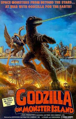 Godzilla On Monster Island - 1972 - Magnet-image