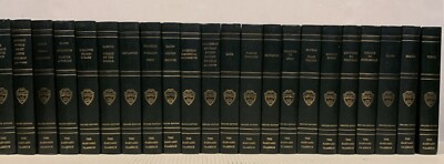The Harvard Classics Deluxe Registered Edition Set of 22 Bonded Leather VG-image