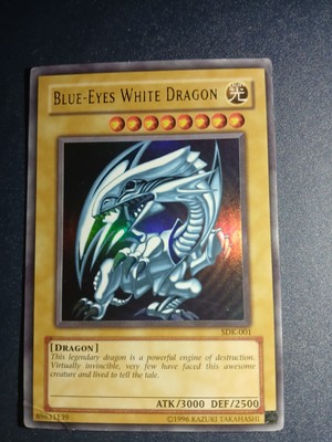 Blue-Eyes White Dragon SDK-001  make an offer -image