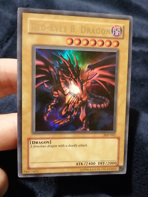 Yugioh Red-Eyes Black Dragon JMP-002 JUMP Ultra Rare American Promo-image
