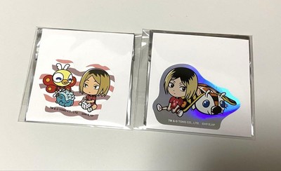 Haikyu Godzilla Chibi Collaboration Sticker Kozume Used-image