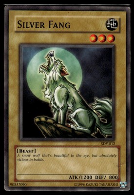 The Legend of Blue Eyes White Dragon #LOB-010 Silver Fang-image