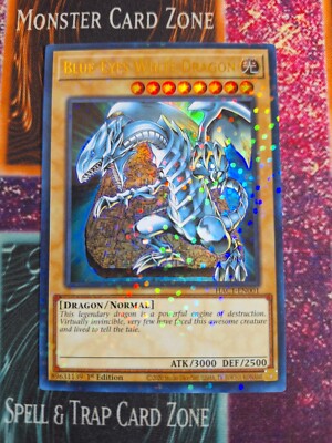 Yu-Gi-Oh! TCG Blue-Eyes White Dragon HAC1-EN001 Ultra Rare 1st Edition NM-image