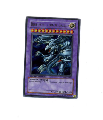 BLUE EYES ULTIMATE DRAGON HOLO LIMITED EDITION! NM-MINT YU-GI-OH!-image