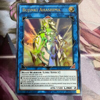 Bujinki Ahashima DUOV-EN092 1st Ed NM Ultra-image