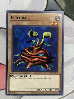 Yu-Gi-Oh! Firegrass LOB-EN018 Legend of Blue Eyes White Dragon 25th Anniversary-image