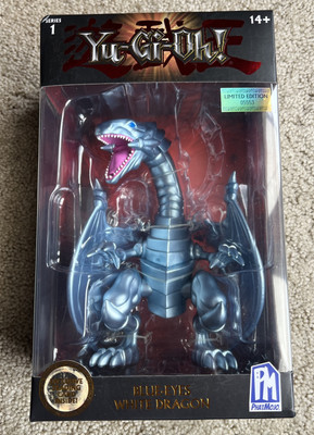 Yu-Gi-Oh! Blue-eyes White Dragon PhatMojo Limited Edition Action Figure-image