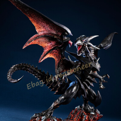 Mega House Yu-Gi-Oh! Red-Eyes Black Dragon Resin GK Painted Figure Limited -image