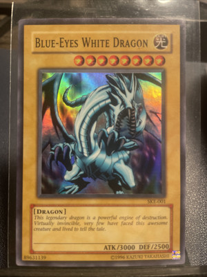Blue Eyes White Dragon 1996 SKE-001 Holo YuGiUh-image