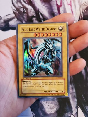 2004 Yu-Gi-Oh! Blue-Eyes White Dragon  SKE-001 1st Edition Near Mint (NM)-image