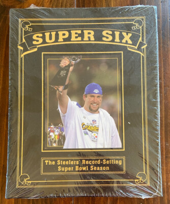 NEW Super Six: The Steelers Record-Setting Super Bowl Season, Leather Ed-image