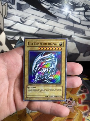 Yu-Gi-Oh Blue Eyes White Dragon SDK-001 Ultra 1st Edition Asian English -image