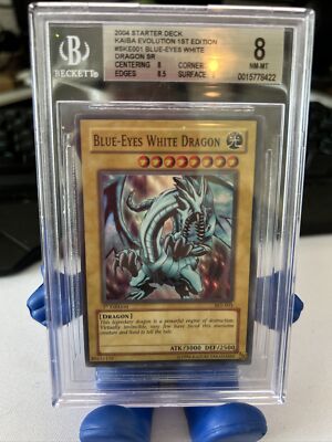 Yu-Gi-Oh! TCG Blue-Eyes White Dragon Starter Deck Kaiba Evolution SKE-001 1st...-image