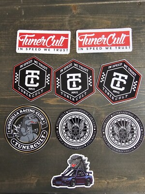 Tuner Cult - Godzilla Set of 9-image