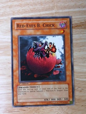 Red-Eyes B. Chick - SOD-EN017 - Common - 1st Edition SOD - Soul of the Duelis-image