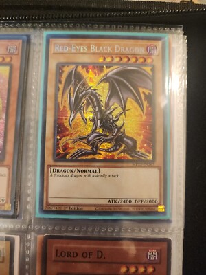 Yugioh! Red-Eyes Black Dragon - MP22-EN267 - Prismatic Secret Rare - 1st Edition-image