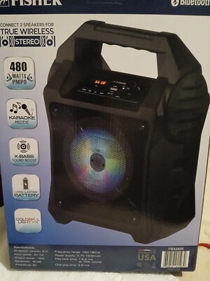 FISHER BLAST BEATS SOUND WIRELESS SPEAKER-image