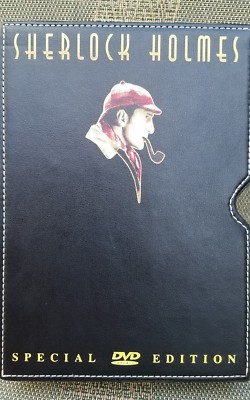 Sherlock Holmes Collection (Special Edition DVD 4-Disc Set, Leather-Bound)-image