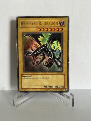 Yugioh | Red-Eyes B. Dragon | SDJ-001 Ultra Rare | Heavily Played-image