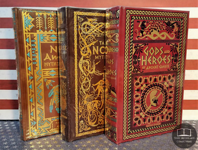 NEW SEALED Native American, Greek & Norse Mythology Myths Legends Bonded Leather-image