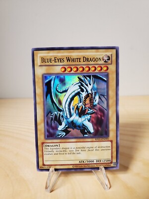 Yugioh TCG: Blue-Eyes White Dragon RP01-EN001-image