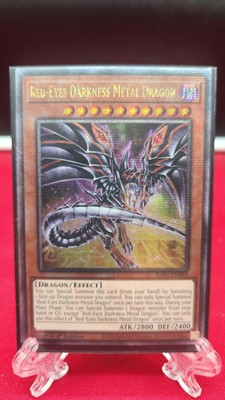 Red Eyes Darkness Metal Dragon Quarter Century Rare Ra04-En003-image