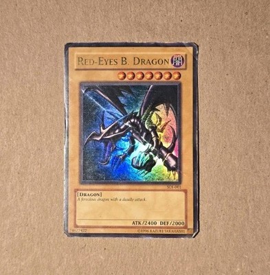 Yugioh Red-Eyes B. Dragon SDJ-001 Ultra Rare Unlimited DMG-image