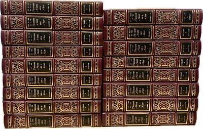 EASTON PRESS THOUSAND NIGHTS & A NIGHT by RICHARD BURTON 17 Volume Complete Set-image