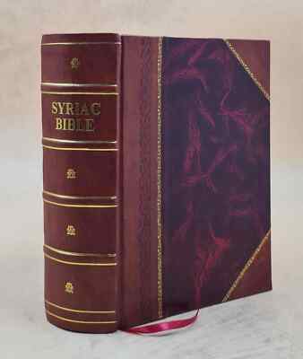 Syriac Bible 1823 [Leather Bound]-image