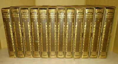 Complete Works of Abraham Lincoln,12 Volume Set,Lincoln Mem Univ.1920s INV 2908-image