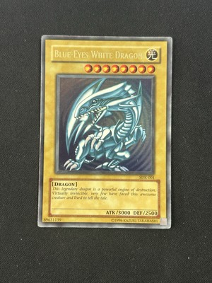 2002 **Blue Eyes White Dragon**   SDK-001 / Ultra Rare  (Ungraded)-image