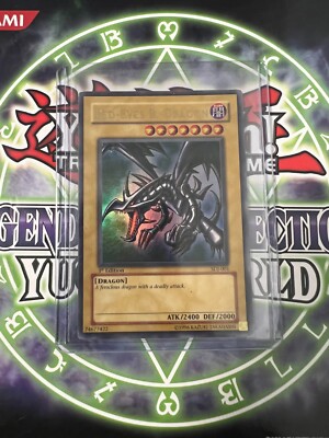 Yu-gi-oh! Red Eyes B. Dragon 1st edition-image